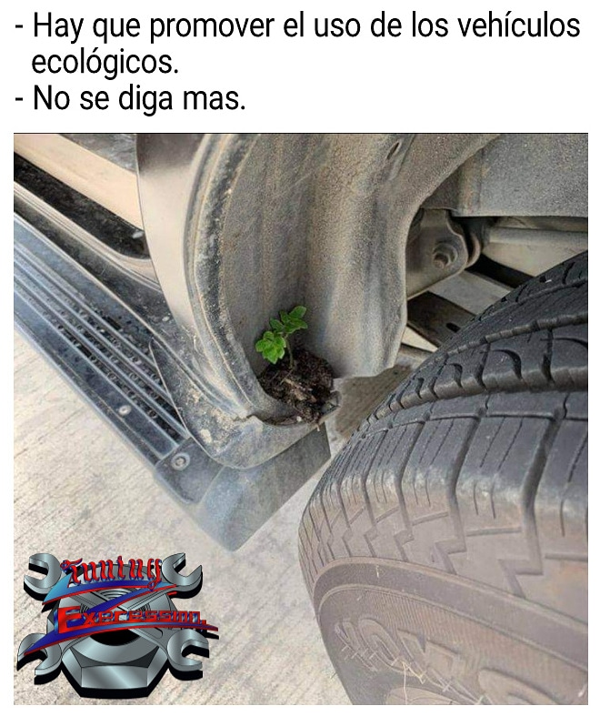 TuningExpress01's tweet image. Todo sea por el medio ambiente 😂😂
#tuningexpression @TuningExpress01