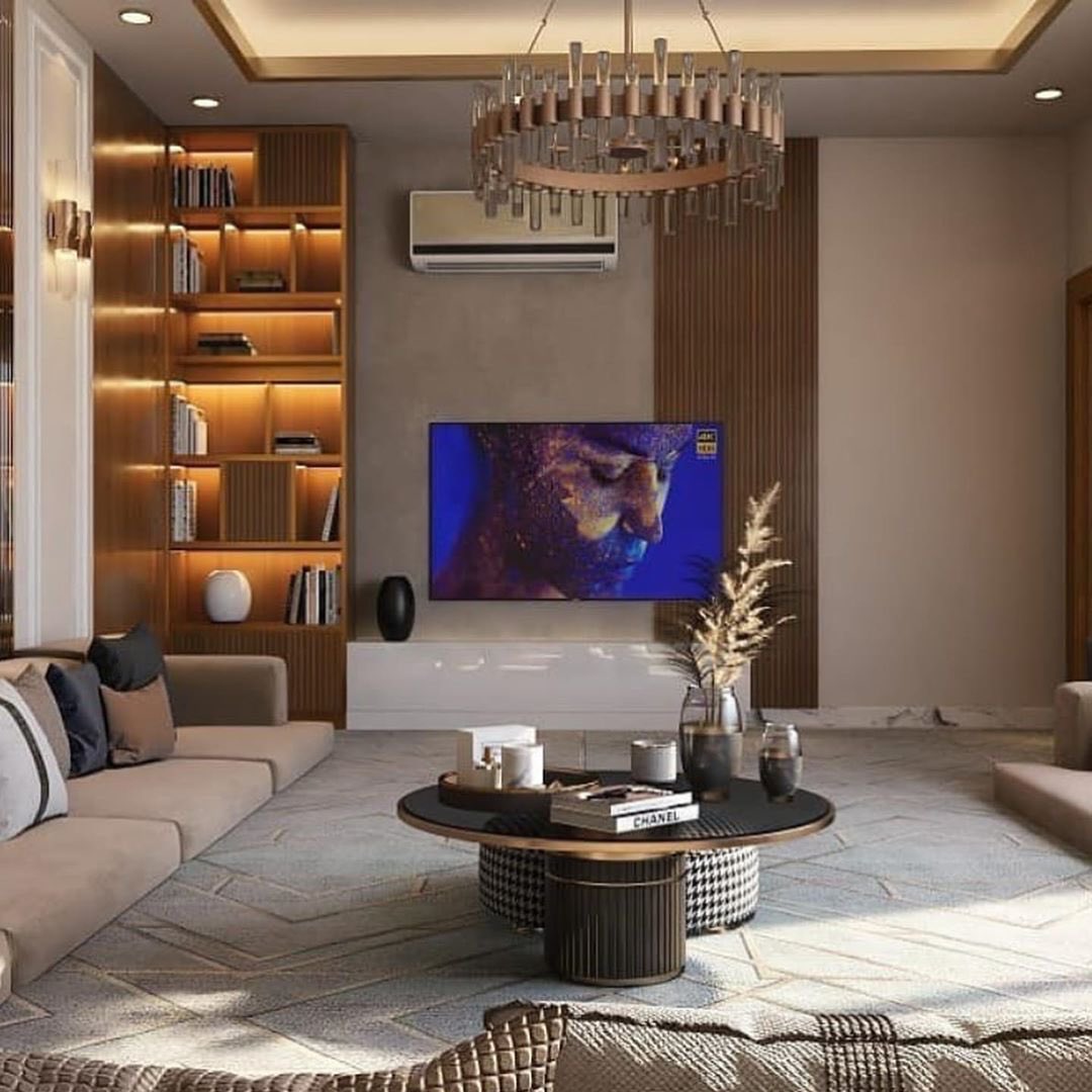 تصميم جلسة ارضيه انيقه رايكم ايش ينقصها
