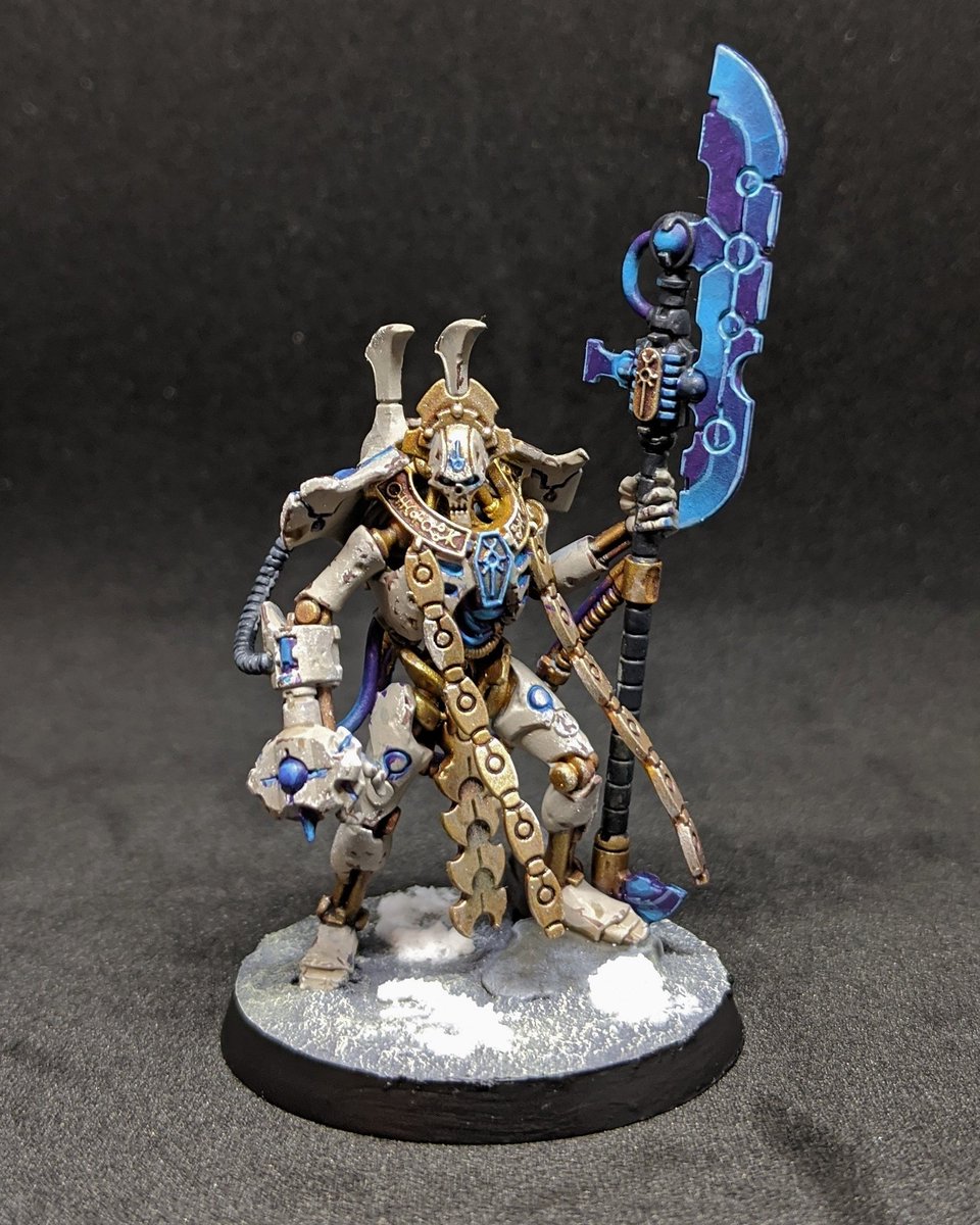 techpriestward's tweet photo. Smashed out some #newcrons 
#paintingwarhammer #warhammer #warhammercommunity #warhammer40k #40k #wh40k #xenos #necron #necrondynasty #tekhanhamun #necrons #akhenatendynasty https://t.co/l9ldKJA0xw