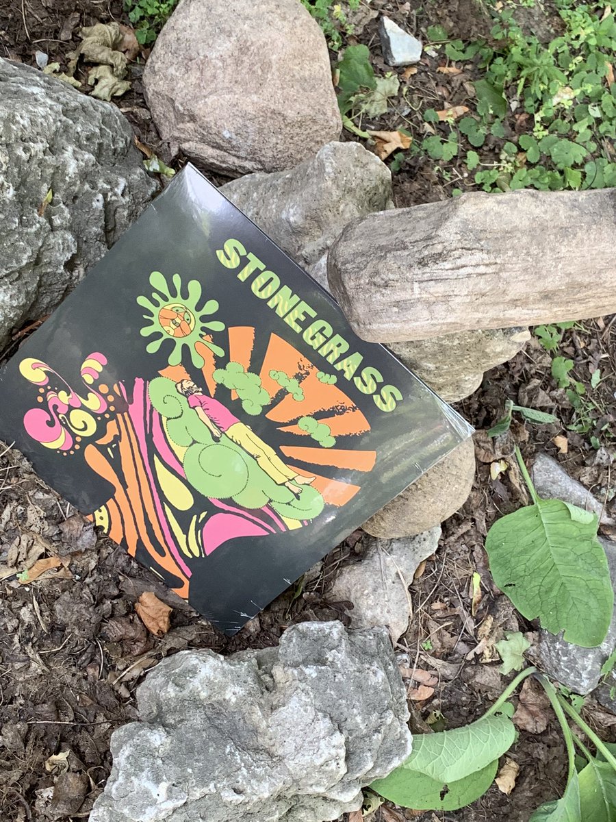 medusaeditions's tweet photo. bought the last remaining copy of #StoneGrass @SonicBoomMusic and planted it in the garden @Tranzac this afternoon #TEA #DRIVEON #MatthewDocDunn #JayAnderson #cosmicrange #Tranzac https://t.co/lZpcDDRlDX