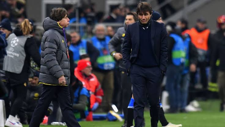 19/20 (CL GROUP STAGE):~Going into the last Group match, Inter needed a win vs Barca (MINUS MESSI, SUAREZ, MATS, BUSQUETS, DE JONG)~Inter slumped to (1-2) loss AT HOME vs BARCA B.~Conte was dumped in Europa AGAIN.~CONTE, AS PER, BLAMED INTER MANAGEMENT FOR CL DISASTER.