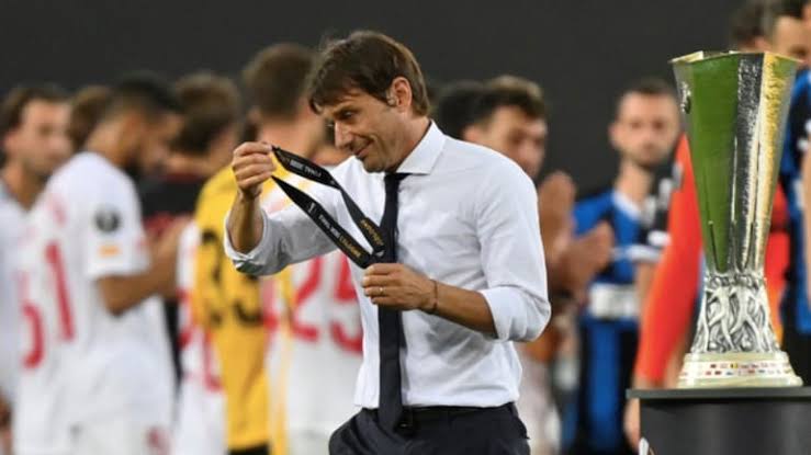 19/20 (EUROPA LEAGUE)~Inter squeezed past Leverkusen in (2-1) win in Q/F & smashed Shakhtar in Semis~Inter vs Sevilla in Final. Sevilla outplayed Inter completely. Scoreline flattered Inter as they CONCEDED 3 IN THE FINAL.~CONTE FAILED IN EUROPE, AGAIN.[SEVILLA 3-2 INTER]