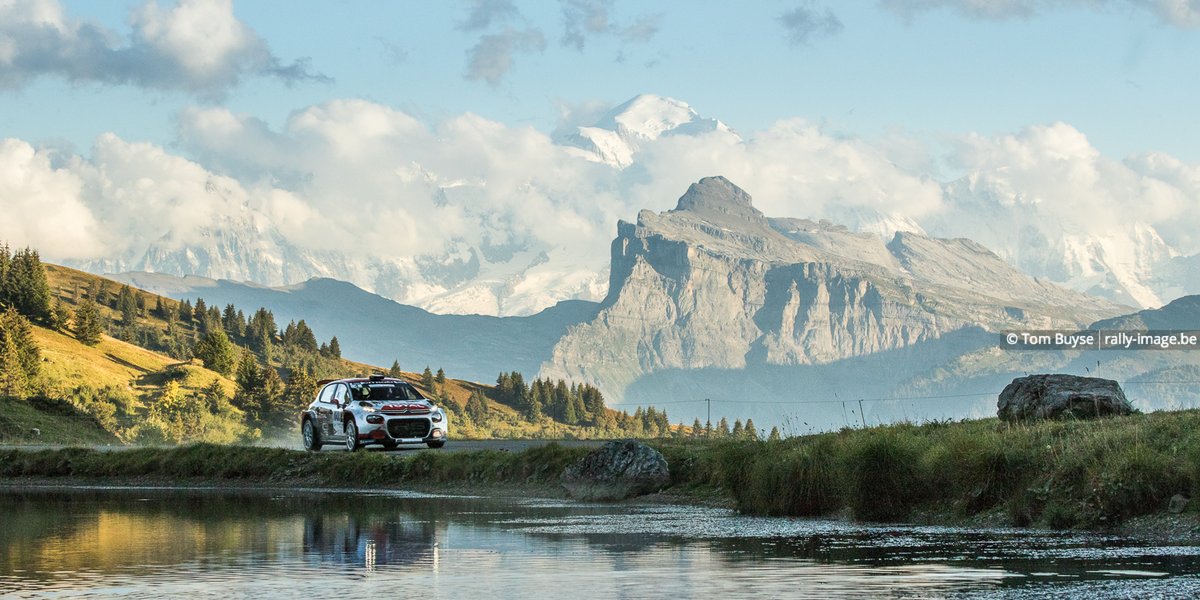 rally_image's tweet photo. Most beautiful rally scenery in the world? @FFSportAuto @JybeFranceschi @CitroenRacing #MontBlanc #Morzine #Rallyedumontblanc More photos: https://t.co/8UoB6HGiFz https://t.co/vUBbUdmDtn