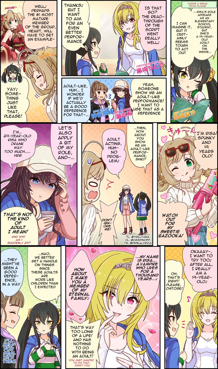 Cinderella Girls Theater Wide #274 featuring Risa Matoba, Shin Sato, Chitose Kurosaki, Shiki Ichinose, and Nao Kamiya!