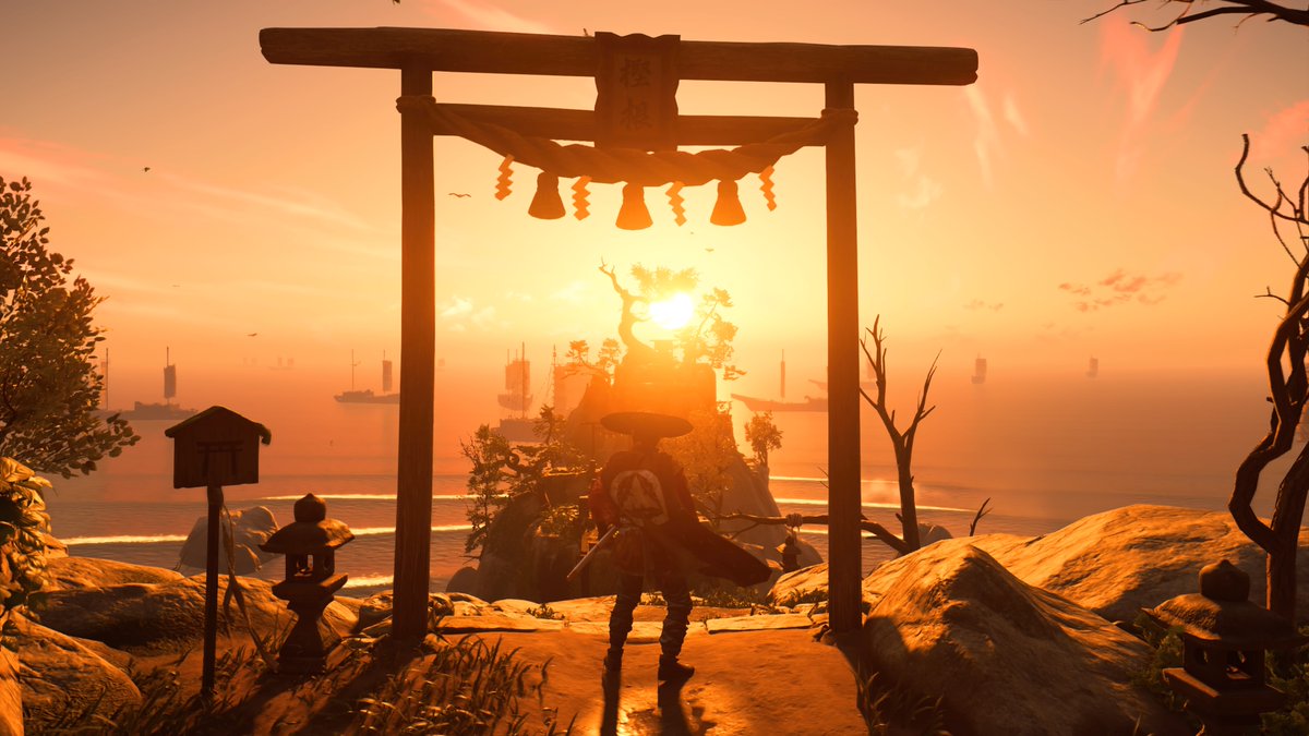 L4ur4__99's tweet photo. I hope you like the photos :D #GhostOfTsushima #PS4share #DechartGames https://t.co/X8myjp7vTy