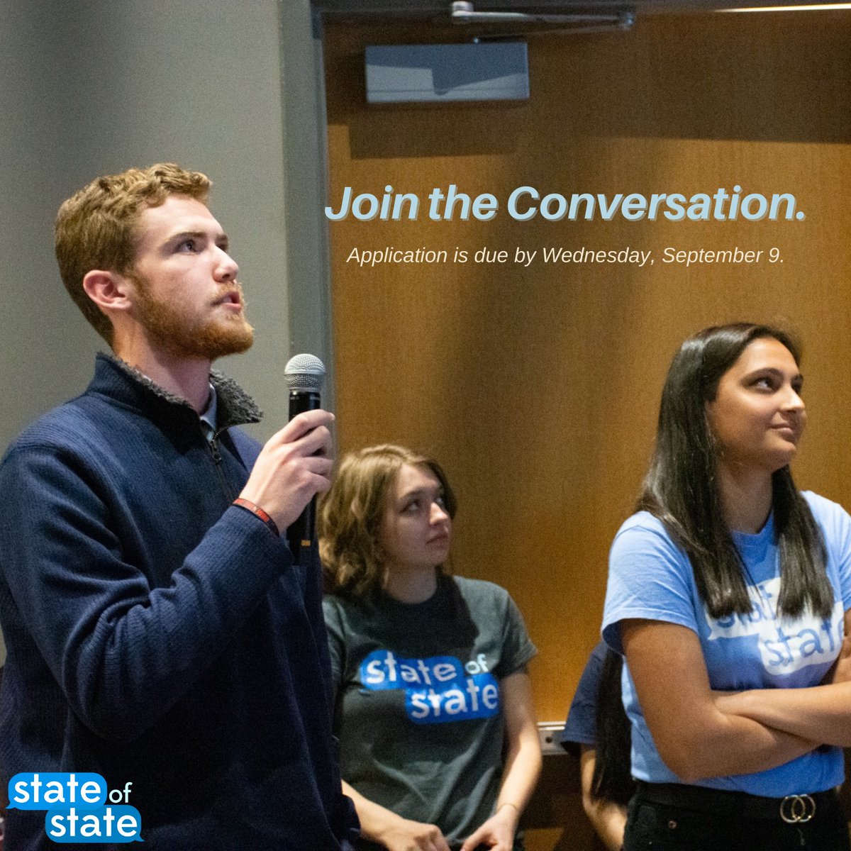 psu_esc's tweet photo. Not only should you apply to the College of Education Student Council, you should check out @PSUStateOfState! Applications are due this Wednesday, September 9th, so start yours today! (And our Council applications are due the 10th 😊)

#WeAre #PennState #StateofState #ApplyToday https://t.co/aFKiorpWRn