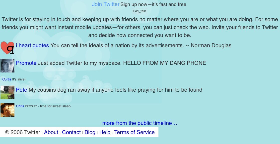 JonErlichman's tweet photo. Early websites: Amazon (1997) Uber (2011) Twitter (2006) Facebook (2004): https://t.co/a43aWilt8z