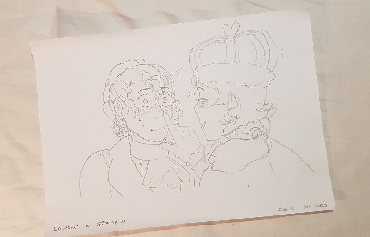 suricatx's tweet photo. gracias a mis mejores amigas y segundas psicólogas me están volviendo las ganas de hacer cosas. hoy me he tirado todo el día dibujando, me relaja y me hace feliz aunque no sepa plasmar ideas propias :)

son personajes de hamilton animatic de los canales de youtube jix y szin https://t.co/T1k2IQRV3J