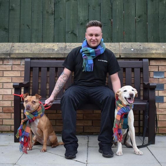 calzeat's tweet photo. How adorable do these pups look in our Lambswool Funfair Scarf?
For each one sold we donate £1 to the SSPCA 🐾
Get yours online now! https://t.co/mD7Xcu4YSR
#sspca #acarf #lambswool #weaving #calzeat #calzeatofscotland #design #accessories #fashion #winterstyle https://t.co/U68BkTihSF