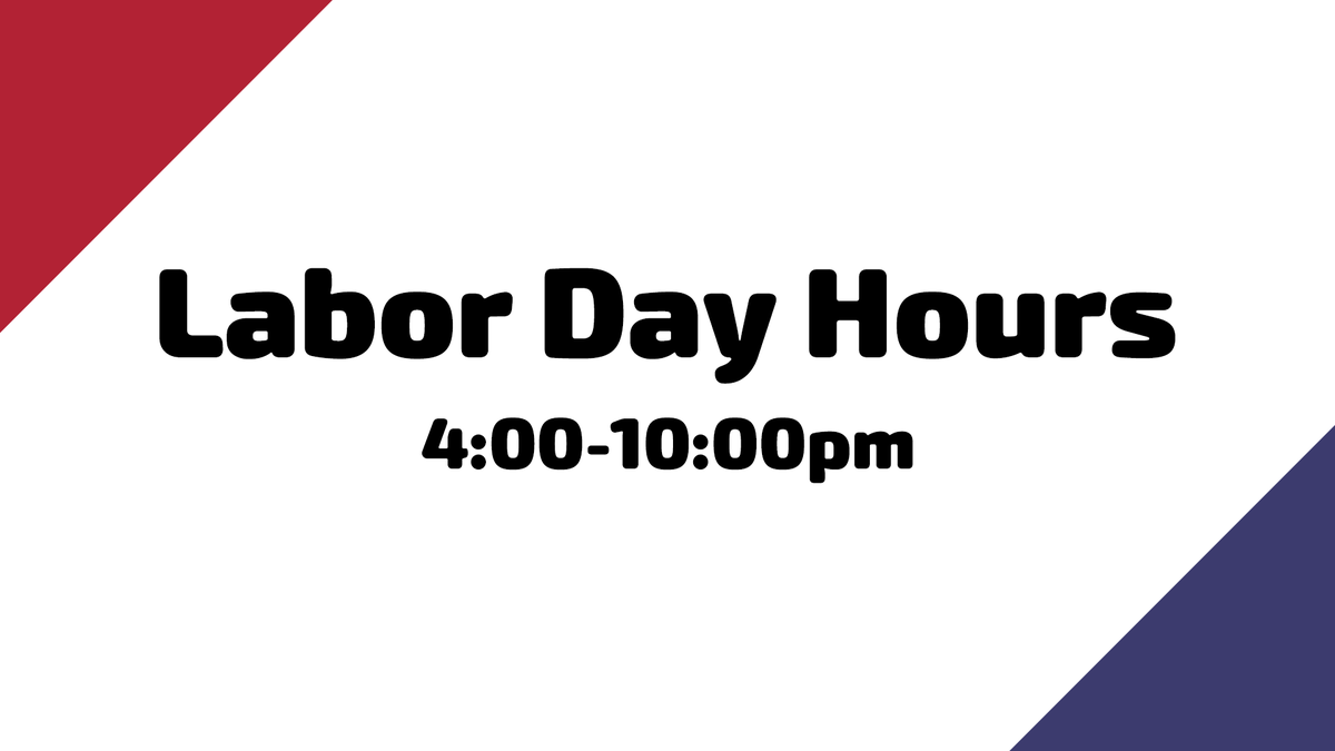 ShindigAL's tweet photo. Make sure you join us on Labor Day during our SPECIAL HOURS from 4:00pm to 10:00pm https://t.co/VrzLQt7CE0