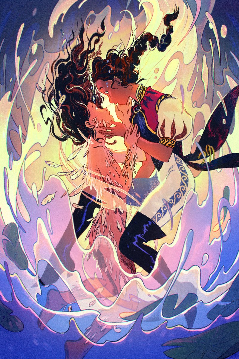 rowatree's tweet photo. just some swan lake gals!! be gay, break curses  🦢🌞 https://t.co/wDnPXtMva4