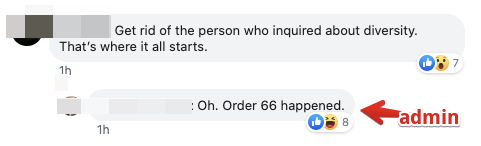 jameswbutts's tweet photo. Off Twitter for a while, but had to reach out and apologize to @JohnBoyega on behalf of Star Wars fans. I was banned from my favorite group (30k people worldwide) for asking them the extend the admin team beyond 4 white men.

So I ask you, what more do you want?

#SWC2020 #BLM https://t.co/Bk56ULsr4v