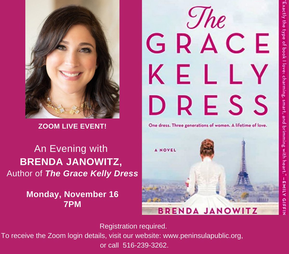 penpublibrary's tweet photo. Can't wait for our fall author visit with @BrendaJanowitz! #SaveTheDate https://t.co/ztT957bDxR