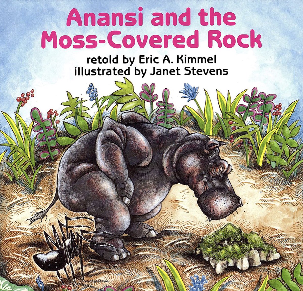 DanWuori's tweet photo. #Kindergarten/#PreK teachers, what’s your go-to read aloud? The one you know is guaranteed your kids will ask for again and again? For me it’s Anansi and the Moss Covered Rock. Guaranteed gales of laughter. RT and share yours! #Preschool #edutwitter https://t.co/fgyq1x6ixG https://t.co/lTnaXUMxbO