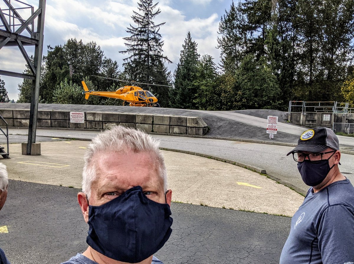 Starting rescue of injured Widgeon falls hiker