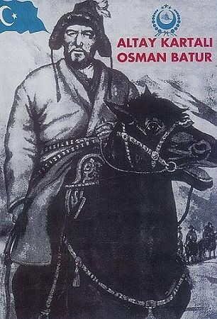  Aujourd'hui, je vous présente l'un des plus grands résistants de la lutte pour le Turkestan Oriental : Osman Batur...