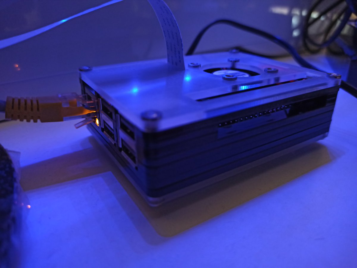 MrDavis_01's tweet photo. My pi with PIVPN &amp; Pi-hole. Now I can securely remote my PC #RDP over VPN rather than forwarding RDP ports directly. Also, it blocks ads on my PC and my mobile locally and over VPN. #raspberrypi #pivpn #pihole #server #linux https://t.co/PvRZetPoBK