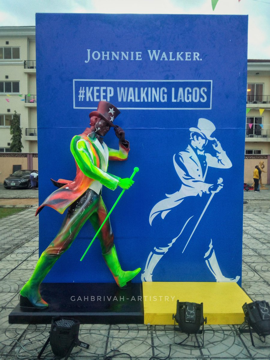 Gahbrivah's tweet image. Art by @gahbrivah
#JohnnieWalkerAt200 
#JWStridingManChallenge 
#stridingmanchallenge 
My art piece in the Johnnie Walker Striding man so far. Thanks for this opportunity. I would still love to have more.