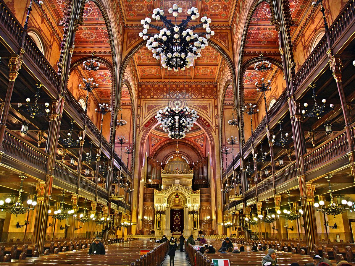 The Dohány Street Synagogue was built in 1859 in Budapest.It is the largest synagogue in Europe, the centre of Neolog Judaism and a world class example of Moorish Revivalism.