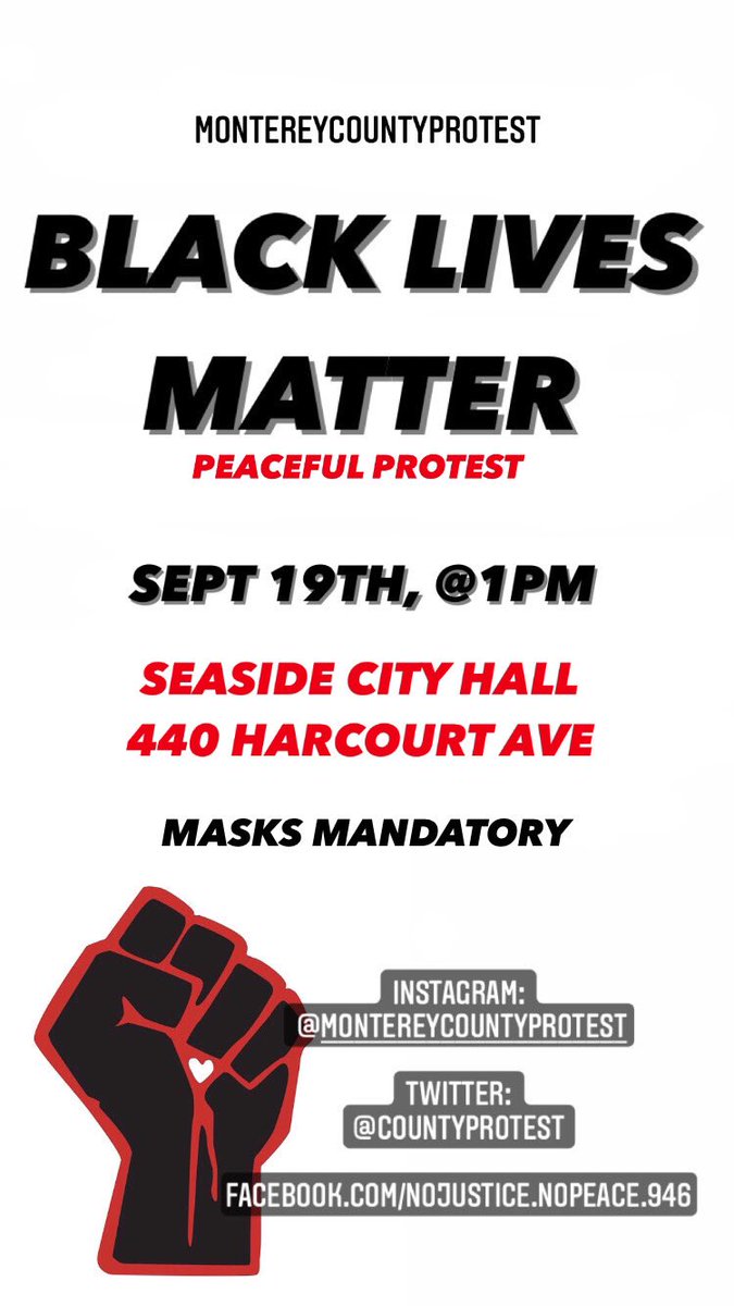 MontereyCountyProtest tweet media