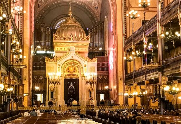 The Dohány Street Synagogue was built in 1859 in Budapest.It is the largest synagogue in Europe, the centre of Neolog Judaism and a world class example of Moorish Revivalism.