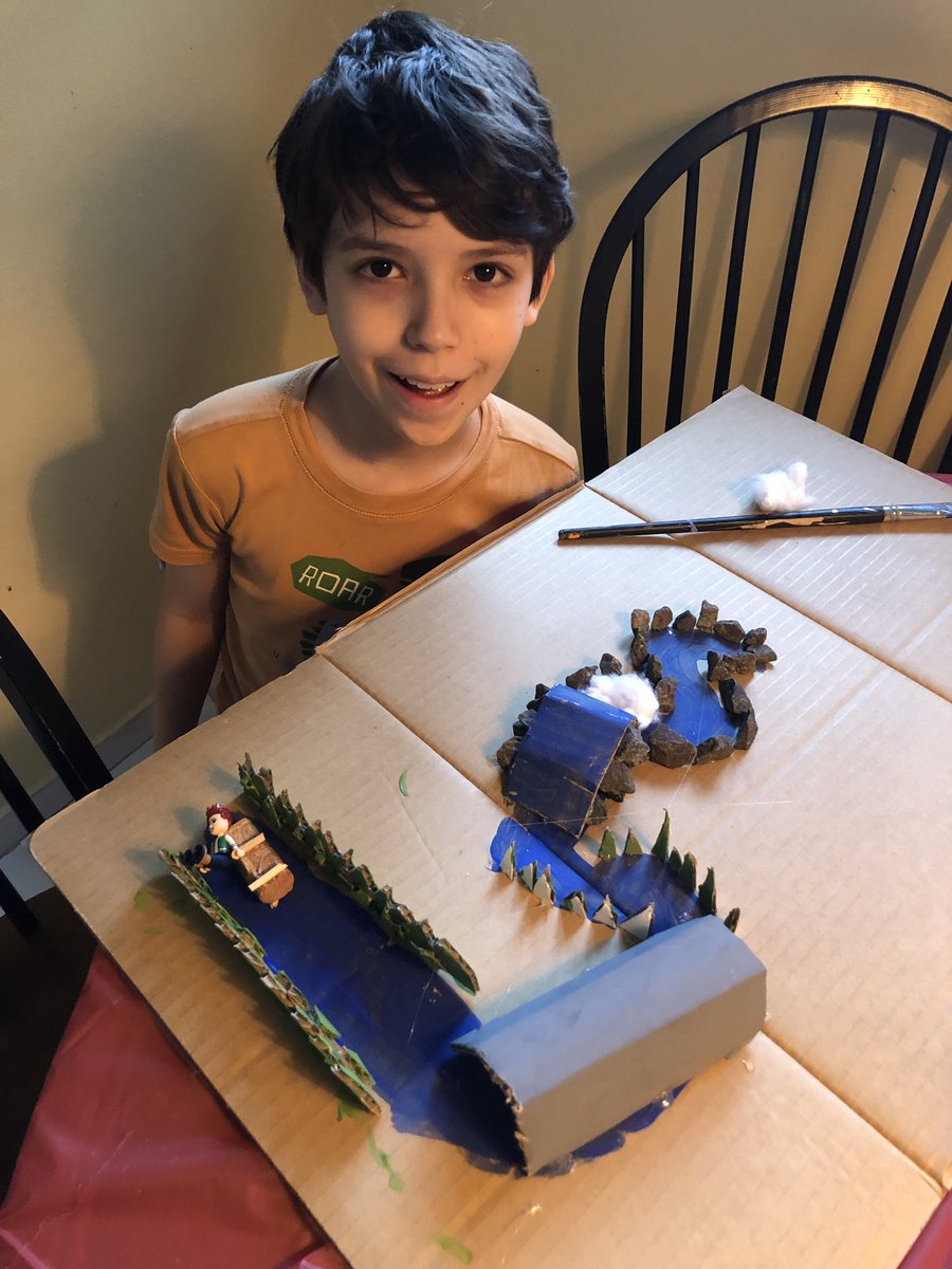 ActonAcademySV's tweet photo. #studentwork One of our students working on his @ImagineeringED @khanacademy Imagineering in a Box project for our COVID Creativity #PBL quest! It is a ride called “Driftwood”. https://t.co/AjabfJCh5B