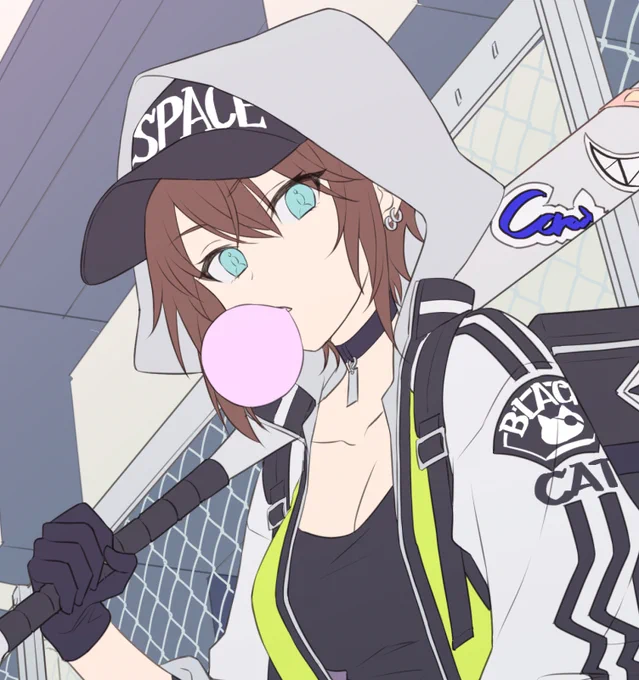 途中 