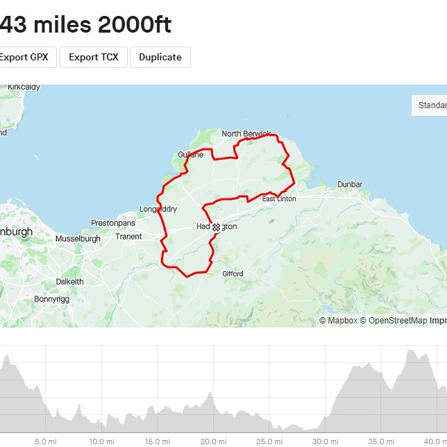haddingtoncycleclub tweet media