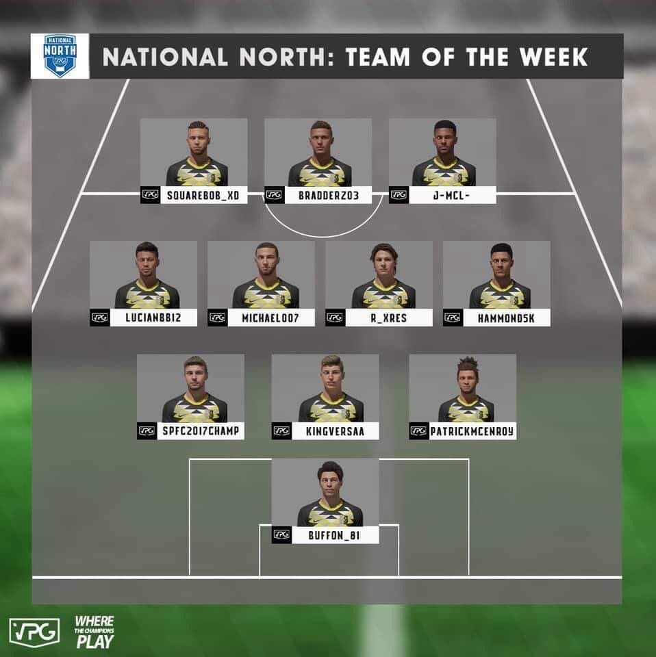 AwokenFIFA's tweet photo. TOTW! TOTW! 
Congrats to our 4 lads that made it!
#DecMcCutcheon
#JaiMcLean
@EsportsMic007 
@Kingversaa
🔥🔥🔥🔥 https://t.co/JCimyeumtn