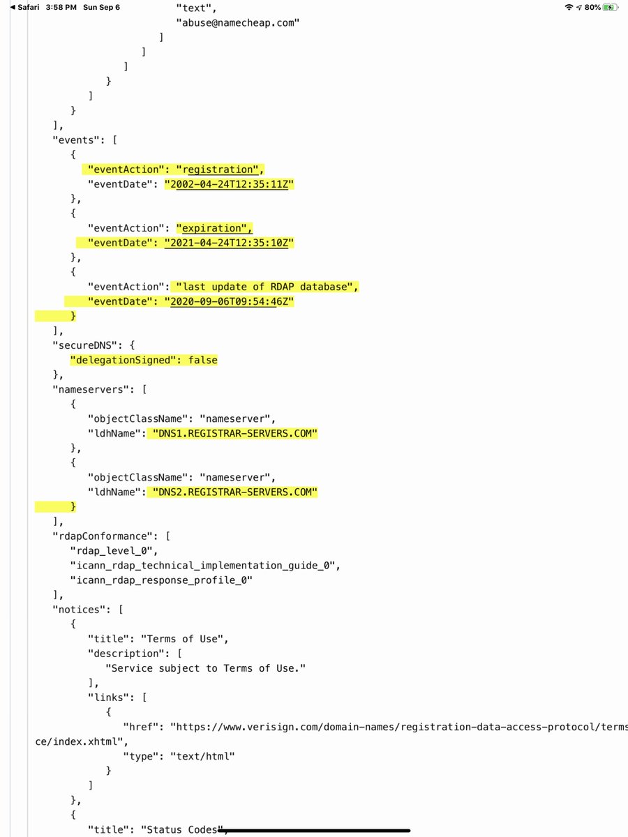 And granted I am NOT that smart - the ANTIFA(.)com redirects to  @JoeBiden campaign  https://lookup.icann.org/lookup The domain was registered way back in 2002 - not 2020This is where I tag in people way smarter than moicc  @ushadrons  @SlickRockWeb  @ChiefCovfefe  @IdeaGov