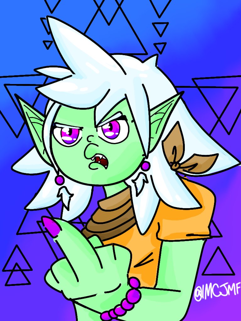 ImCJMF's tweet photo. I was working on a digital paintin today aaaaand something happened and the file got corrupted or something โจ๐ฅ my rage as portrayed by Geev my new oc.
#goblim #RAGE #middlefinger #DigitalArtist https://t.co/ipqeqILK4p