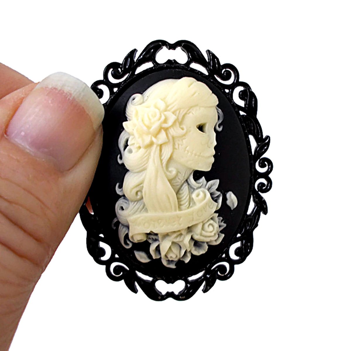 foreverandreadh's tweet photo. Thanks for the kind words! ★★★★★ "Delighted with my cameo purchase." Marvin https://t.co/7zxbiQsSBG #etsy #gothic #gothicbrooch #gothicjewelry #blackandwhite #costumejewelry #gothgifts #tradgothcameo #skeletonlady #gothicstatement https://t.co/E3TXiLds8N