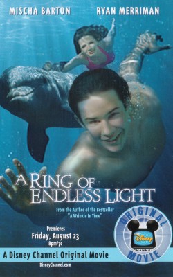 A Ring of Endless Light (2002) dir. Greg Beemanbesides this movie being unbearably boring and poorly acted, the overly religious themes + throwaway line abt the grandfather being a colonizer didnt sit right with me. it was still an okay premise+good environmental message1.5/10