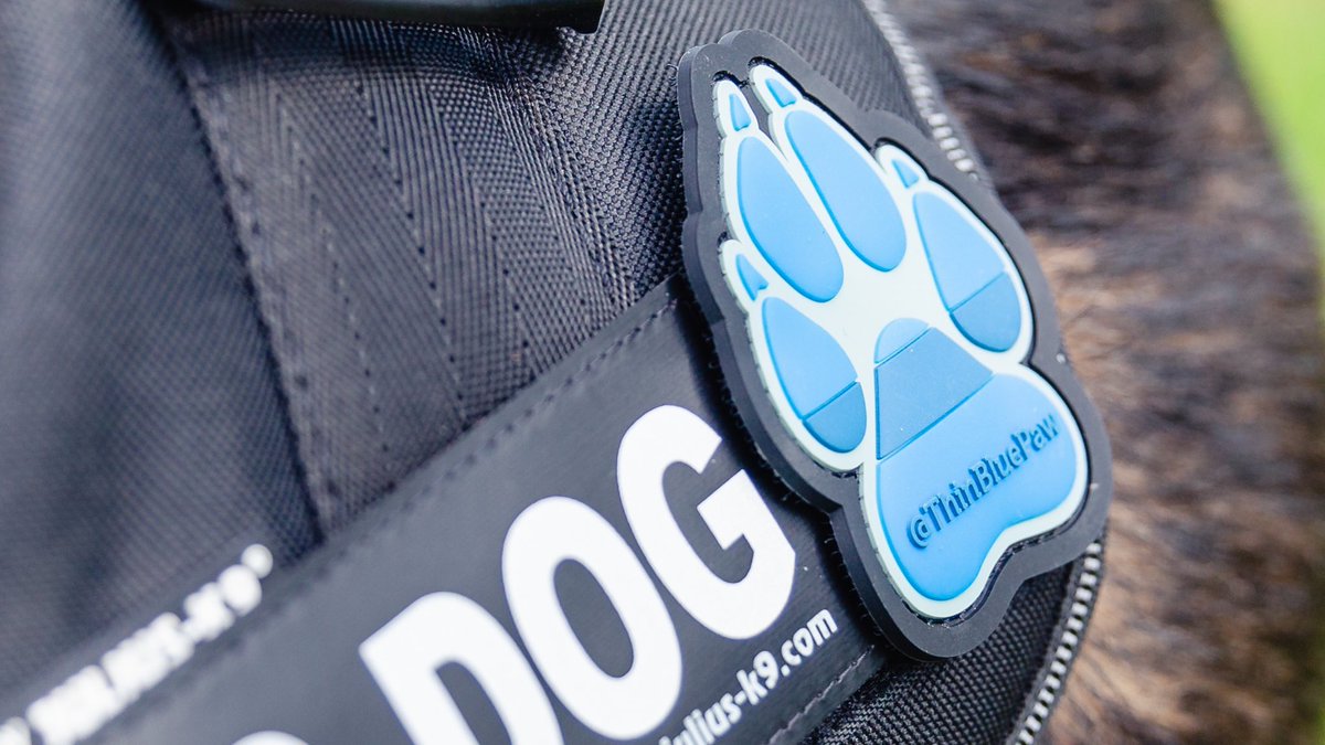 COMPETITION TIME!!! 💙🐶🇬🇧

Follow us and retweet this tweet for your chance to win 2 x <a href="/ThinBluePaw/">Thin Blue Paw Foundation</a> patches!

* Competition closes on 20th September 2020 at 14:00hrs.