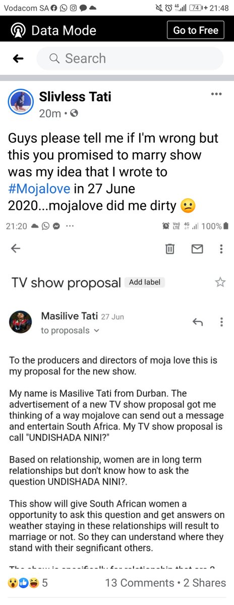 _YoungSavedFree's tweet photo. @MojaLoveTv #YouPromisedToMarryMe #Uyajola99 #Uyajola99sunday #mojalovetv #VoetsekEFF https://t.co/fDRRCFcIN3
