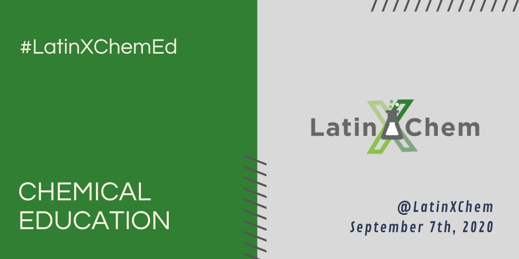 paux_gr's tweet photo. ¡Es mañana! If you are part of Chemical Education, do not forget to tweet your poster mentioning @LatinXChem, and include the HTs #LatinXChem #LatinXChemEd and your poster number also as a HT #ED00
And feel free to share more about your work in a thread. https://t.co/cDnULKdNVW