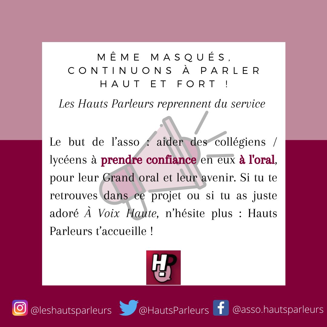 Hauts Parleurs tweet media