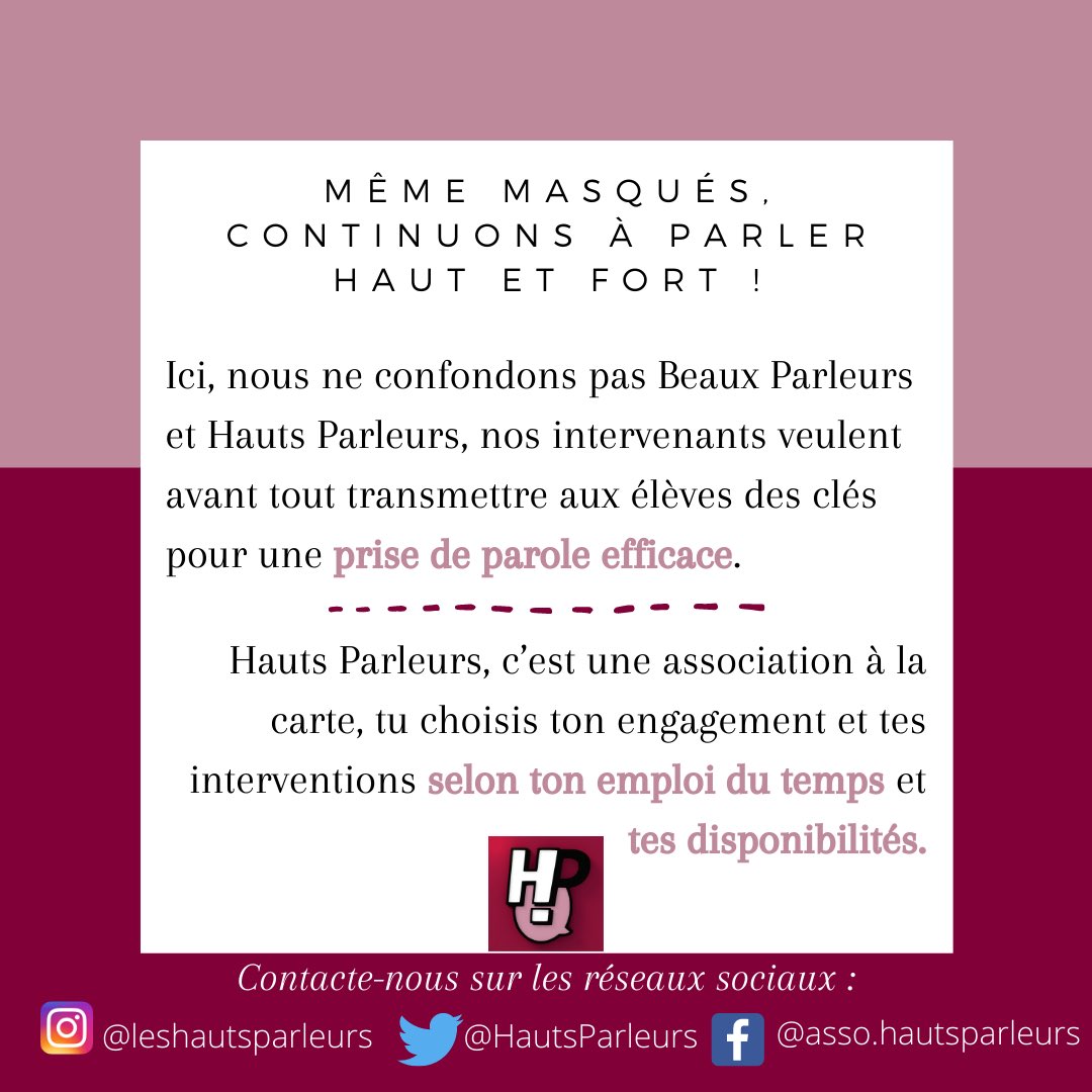 Hauts Parleurs tweet media