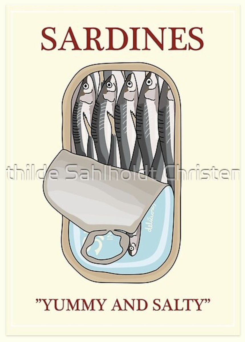 msahlholdt's tweet photo. how about a cute apron with sardines? buy here on redbubble 🤠 https://t.co/K2rSemVGrB
#sardines #fish #cooking #food #foodillustration #illustration #graphicdesign #sardine #redbubble #society6 https://t.co/zq21kx54vf