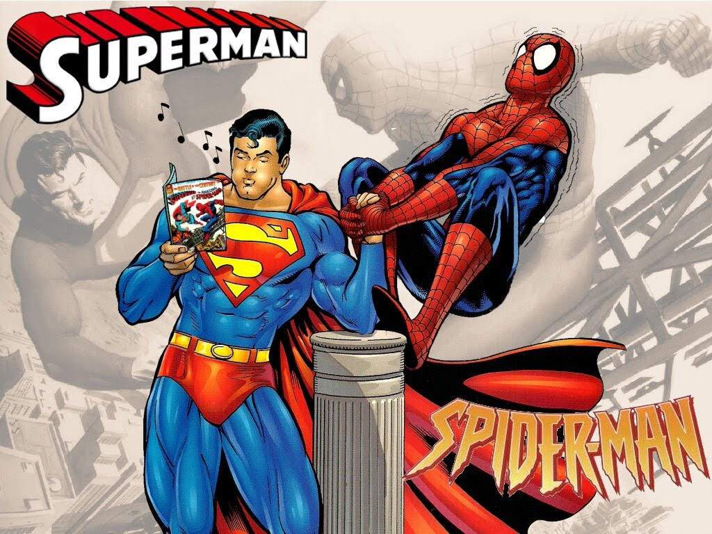 43324FAN's tweet photo. @BlueSpider450 @Skyhawk1 @jsoto1972 @EmbraceYourWays @BrokenBridgeGXB @Warwolf78 @SpiderComicbook @Sp1derV3n0m @Symb10teCat @GGWOW1 @Shadewing @bronxfanatic @toldyall2 @MaraRanger @suckerpunchgeek @MavsOpinions @Marvelman76 @Matt_5972 @SuperheroMethod Just remembered these 2 GREAT Pics #StanLeeSunday #SuperManSunday #SpiderManSunday #DCComics #MARVELComics #FanOfBOTH https://t.co/8kUKVL2dge