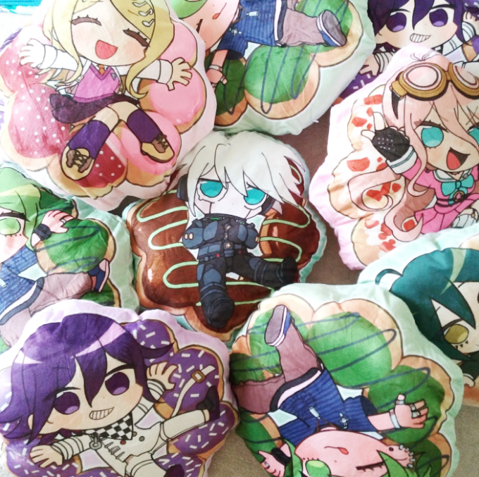 (RTs?) posting,,,a little late FJDHG but my stores open again, please have a look if youre interested!? i put the miniprints up again and theres the new stickers <:3 the pillows will also be sold one more time after this and then retired!