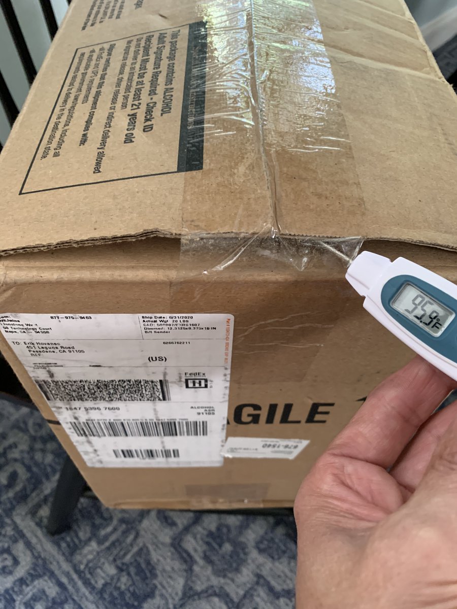 erik_hovanec's tweet image. Bought some cooking wine from @WSJWine !  🤣

Not sure why they would ship in 110-degreee weather and in cheap, flimsy container w/o dry ice?  Don&apos;t most online wine retailers check the weather and package the wine with care?