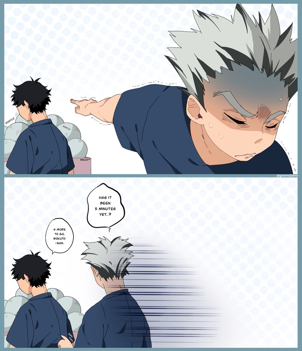 akaashi accidentally tossed the ball to bokuto when he told him not to 