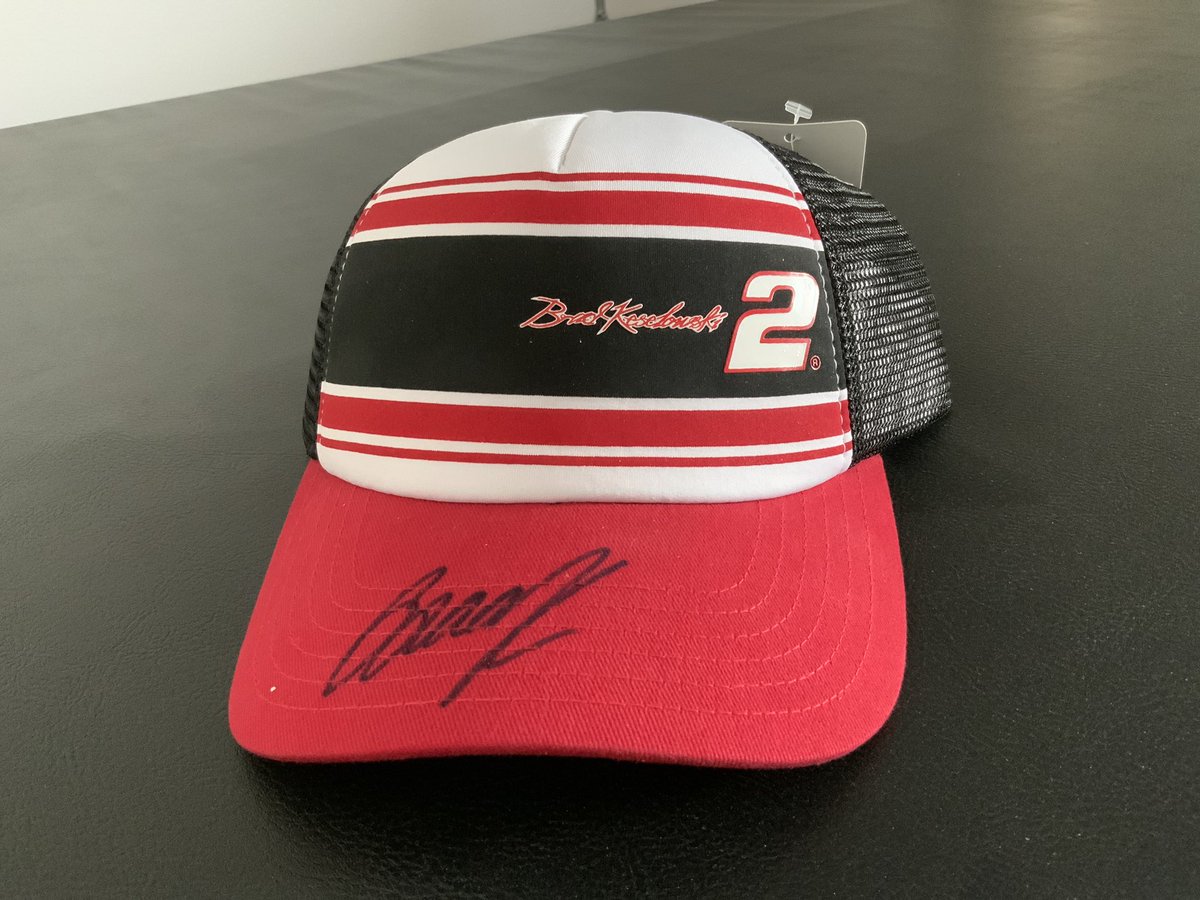 Follow <a href="/BKCFF/">Checkered Flag Foundation</a> / and RT this tweet to enter for an autographed <a href="/keselowski/">Brad Keselowski</a> hat , if he gets a top 4 ! Please RT <a href="/NASCAR/">NASCAR</a> fan’s!