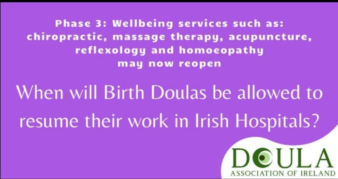 mamogsmum's tweet photo. Things need to change for those attending Antinatal clinics, birthing and during post birth. Partners & Doulas are needed to provide support.
#ButNotMaternity #Irishmaternitylockout
#birthworkersunite
@mama_tude @DonnellyStephen @MarcMacsharryTD @doula_ie @DoireannGarrihy https://t.co/3DbGiwNRIw