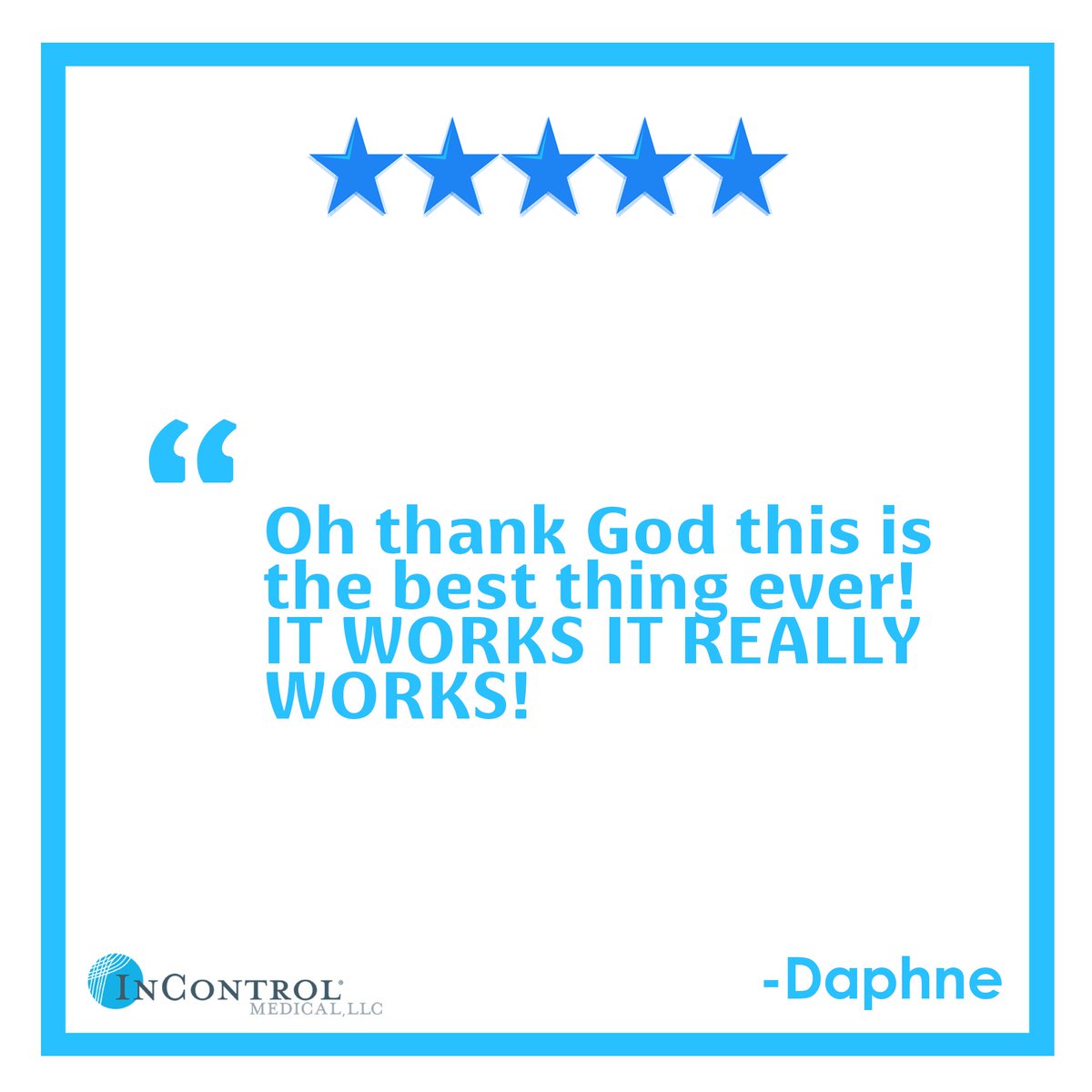 InControl_Med's tweet image. Real people, real results. Read more: 

incontrolmedical.com/shop/attain/#r…