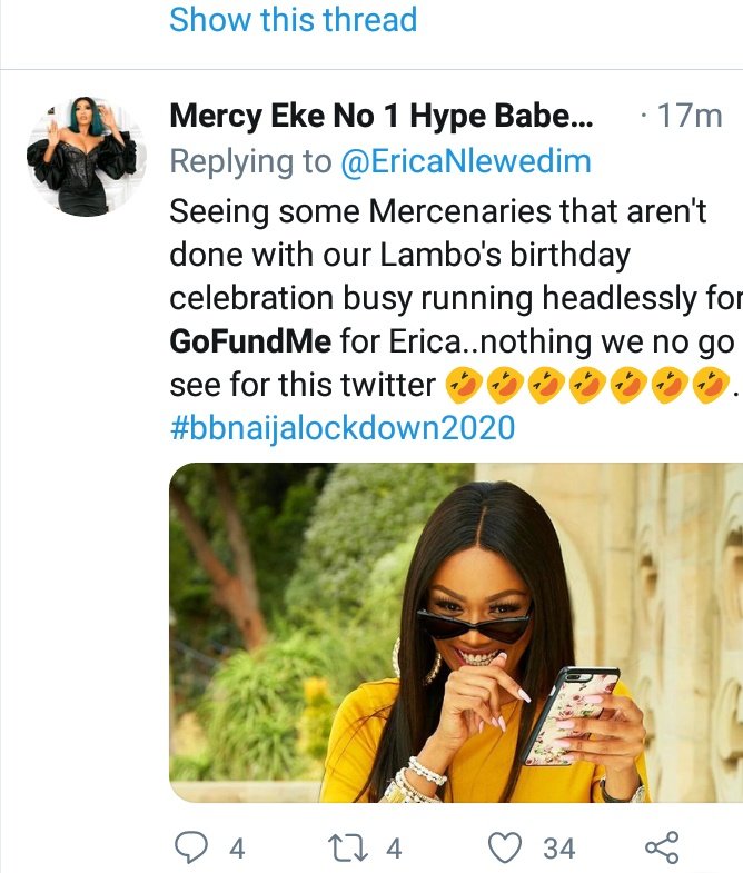 Moneywuman's tweet image. 😂😂😂😂😂😂 I don laff tire today #TachaBackHurts