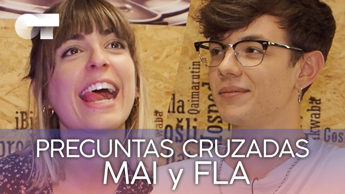 OT_Oficial's tweet photo. 😍 Hoy empezamos a publicar las #PreguntasCruzadas de #OT2020. La primera pareja: @ChicaSobresalto pregunta y @flaviofdzz responde. ¿Qué piensa Fla de Mai? 👉🏻  https://t.co/Gg49gEL89w #PostOT7S https://t.co/Z0iPrSALp6