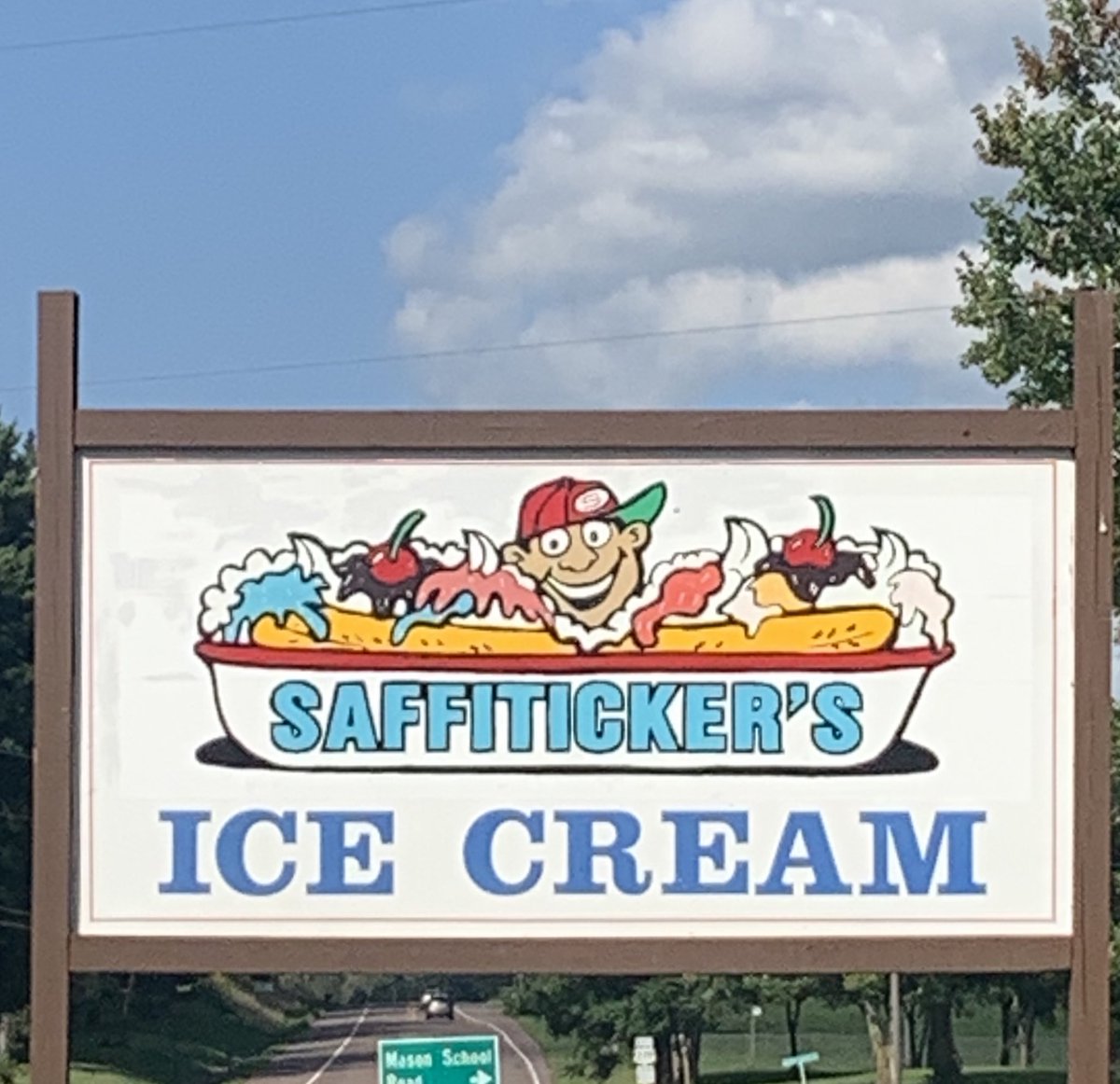 If you ever find yourself in Garrett County, MD, go here for THE best self serve ... 🍦🚴🏻‍♀️#earneditbikingthehills #sundayvibes #getoutside