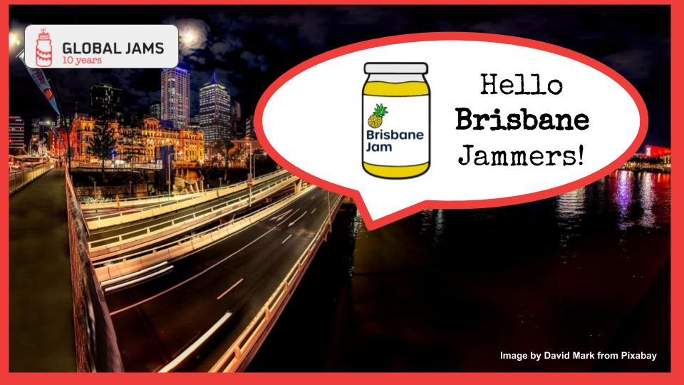 GSJam's tweet photo. Welcome back to the #GSJam, #Brisbane! well done on Part 1. Can't wait to see what @BrisbaneJam can Jam-up in the next part of your exciting experimental Jam format.... :) #thisiswhywejam https://t.co/JbaQMbVcTQ